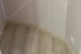 Отделка балкона с утеплением в доме серии п-111м