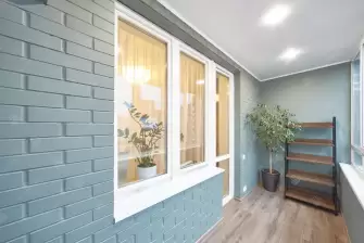 Отделка с утеплением балкона в панельном доме