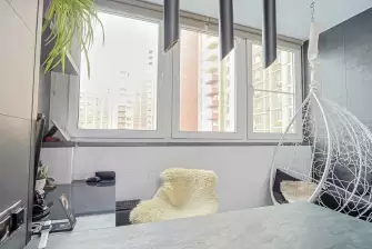 Обшивка широкоформатным ламинатом с утеплением