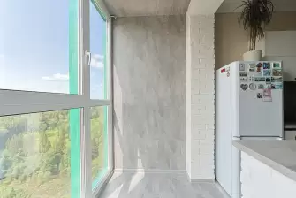 Объединение лоджии с комнатой и остекление вторым контуром