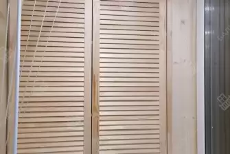 Остекление балкона и установка шкафа и сушилки