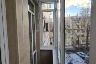 Обновление П-образного балкона