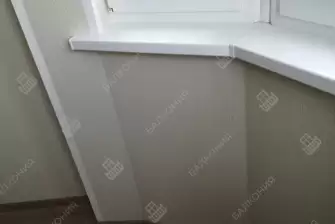 Остекление и отделка эркерной лоджии под ключ