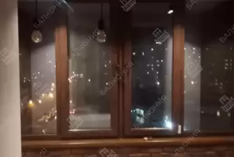 Отделка с объединением балкона и комнаты